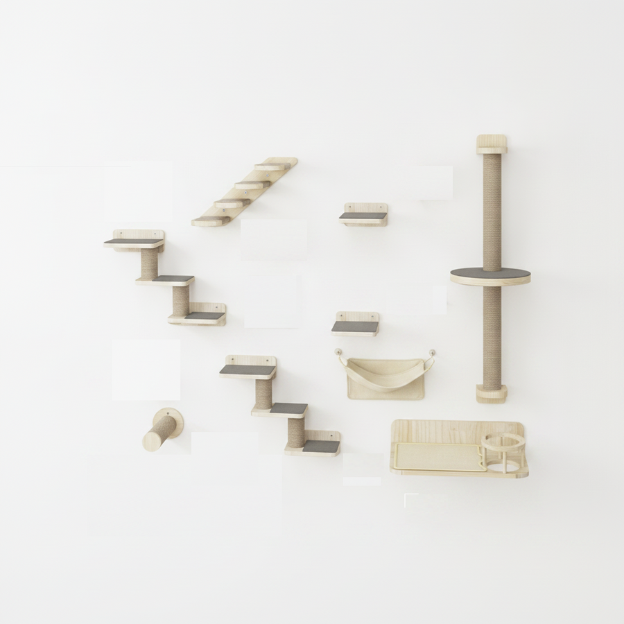 Parcours mural modulable repositionnable